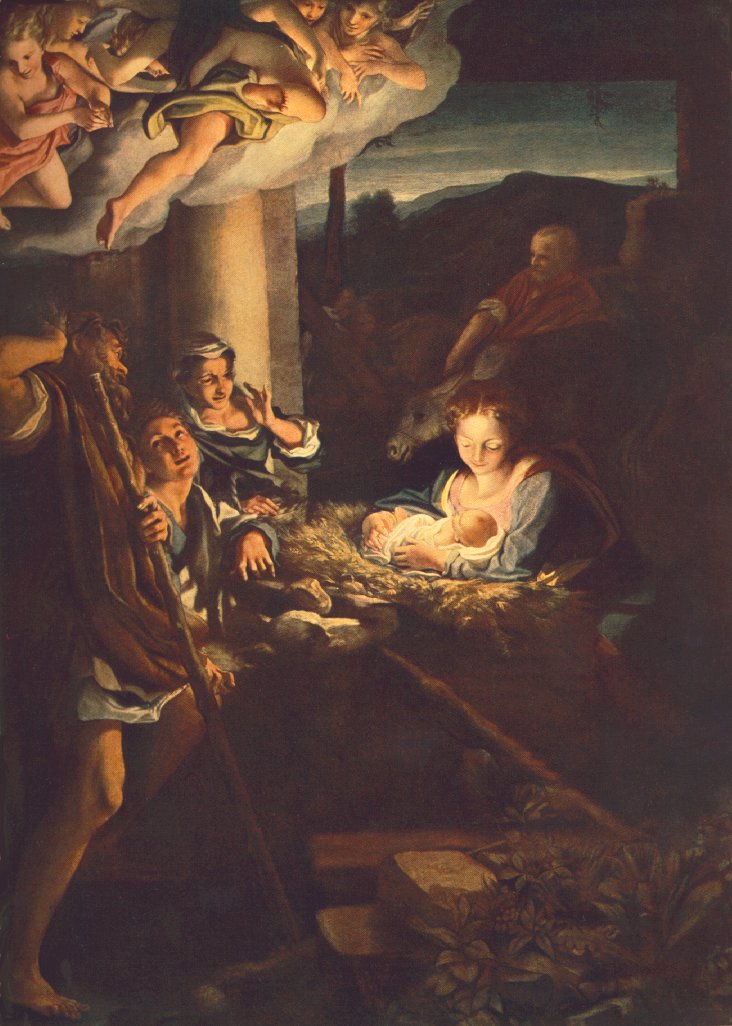 Nativity ~ Holy Night ~ Correggio